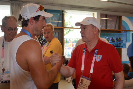 Prince Albert II avec Quentin ANTOGNELLI Â© SteÌphan Maggi _ COM